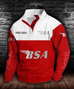 Sweat-shirt à col boutonné BSA Motorcycles