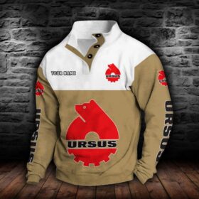 Sweat-shirt à col boutonné Ursus
