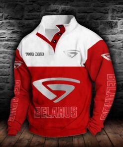 Sweat-shirt à col boutonné Belarus