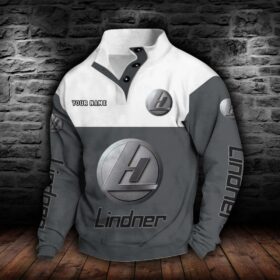 Sweat-shirt à col boutonné Lindner