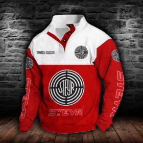 Sweat-shirt à col boutonné Steyr