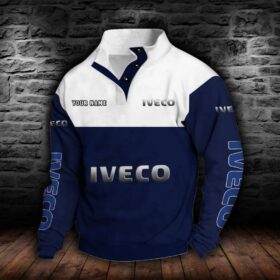 Sweat-shirt à col boutonné Iveco