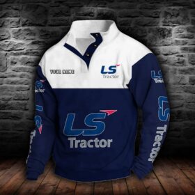 Sweat-shirt à col boutonné LS Tractor