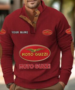 Sweat-shirt pour homme sans capuche Moto Guzzi