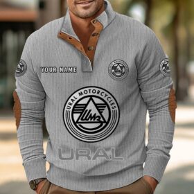 Sweat-shirt pour homme sans capuche Ural Motorcycles