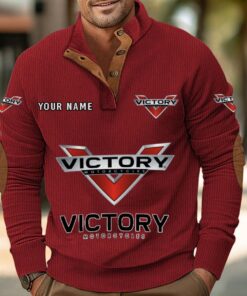 Sweat-shirt pour homme sans capuche Victory Motorcycles