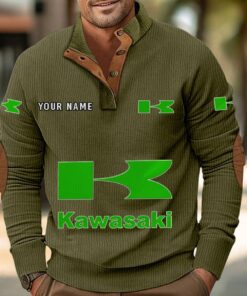 Sweat-shirt pour homme sans capuche Kawasaki