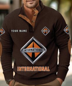 Sweat-shirt pour homme sans capuche International