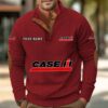 Sweat-shirt pour homme sans capuche Case IH