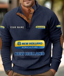 Sweat-shirt pour homme sans capuche New Holland