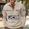 Sweat-shirt pour homme sans capuche JCB Agricultural Tractors