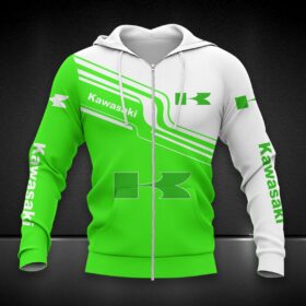 Hoodie zippée Kawasaki