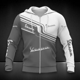 Hoodie zippée Vespa
