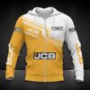 Hoodie zippée JCB Agricultural Tractors