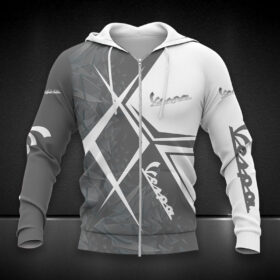 Hoodie zippée Vespa