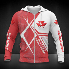 Hoodie zippée Massey Ferguson