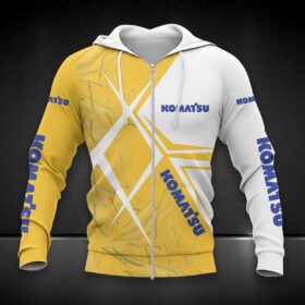 Hoodie zippée Komatsu