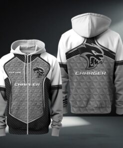 Hoodie zippé Dodge Charger