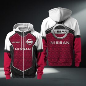 Hoodie zippé Nissan