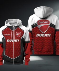 Hoodie zippé Ducatti