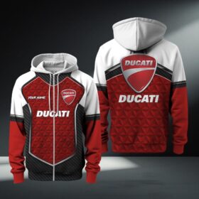 Hoodie zippé Ducatti