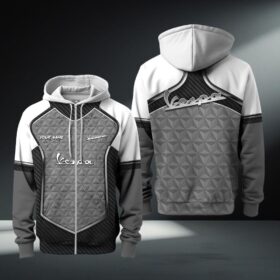 Hoodie zippé Vespa