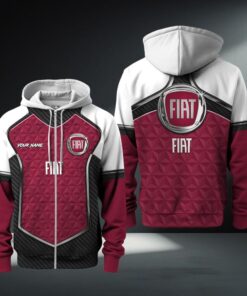 Hoodie zippé Fiat