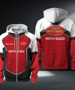 Hoodie zippé Moto Guzzi