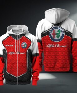 Hoodie zippé Alfa Romeo
