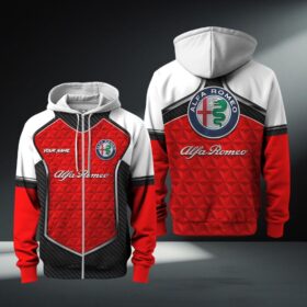 Hoodie zippé Alfa Romeo