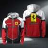 Hoodie zippé Ferrari