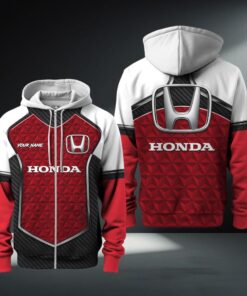 Hoodie zippé Honda
