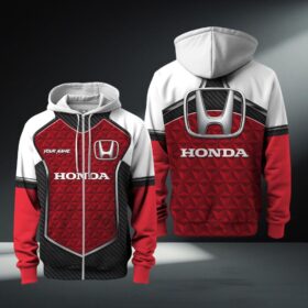 Hoodie zippé Honda