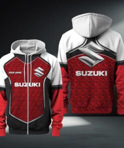 Hoodie zippé Suzuki