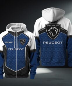 Hoodie zippé Peugeot