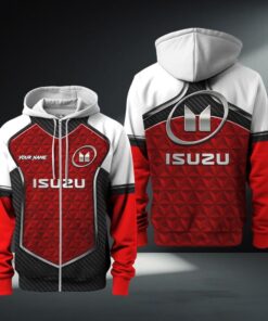 Hoodie zippé Isuzu