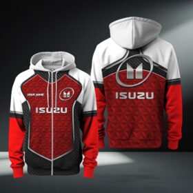 Hoodie zippé Isuzu