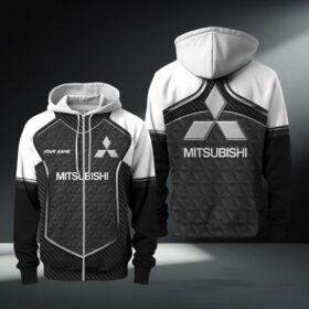 Hoodie zippé Mitsubishi