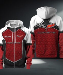 Hoodie zippé Corvette C6