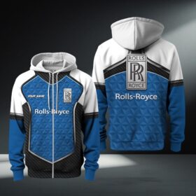 Hoodie zippé Rolls Royce