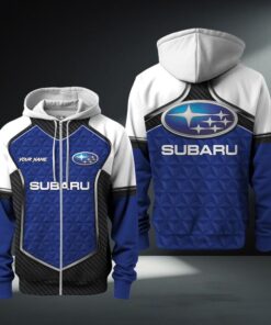 Hoodie zippé Subaru