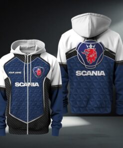 Hoodie zippé Scania