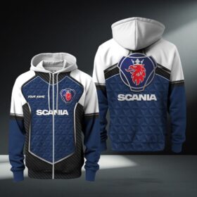 Hoodie zippé Scania