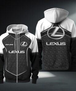 Hoodie zippé Lexus
