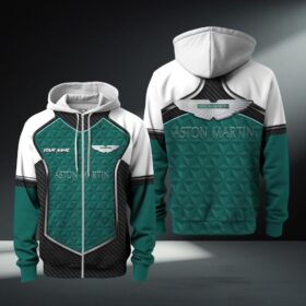 Hoodie zippé Aston Martin