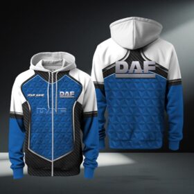 Hoodie zippé DAF Trucks
