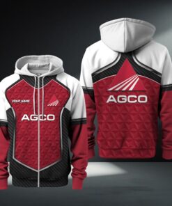 Hoodie zippé AGCO Allis