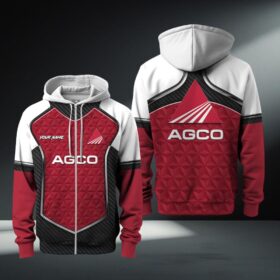 Hoodie zippé AGCO Allis