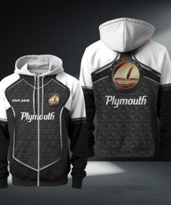 Hoodie zippé Plymouth