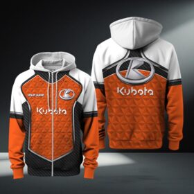 Hoodie zippé Kubota